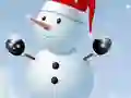 Leikur Happy Snowman Coloring á netinu