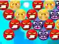 Leikur Angry Face Bubble Shooter á netinu