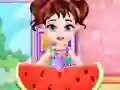 Leikur Baby Taylor Watermelon Planting Time á netinu