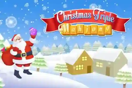 Leikur Christmas Triple Mahjong á netinu