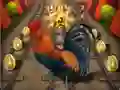 Leikur Angry Rooster Run Subway á netinu