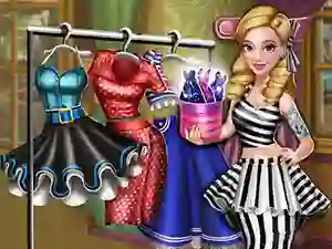 Leikur Dove Pinup Dolly Dress Up á netinu
