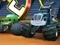 Leikur Blaze and the Monster Machines Word Links á netinu