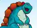 Leikur Dino Coloring Deluxe á netinu
