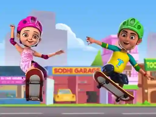 Leikur Tapu Skating Adventure á netinu
