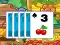 Leikur Tri-Fruit Solitaire! á netinu