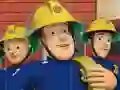 Leikur Fireman Sam Puzzle Slider á netinu