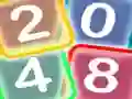 Leikur Neon 2048 á netinu