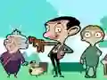 Leikur Mr Bean Matching Pairs á netinu