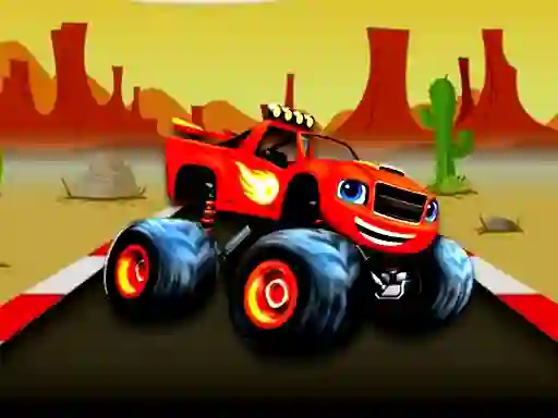 Leikur Monster Truck Hidden Star á netinu