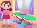 Leikur Cute house chores á netinu