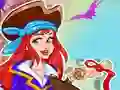 Leikur Pirate Princess Halloween Dress Up á netinu