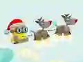 Leikur Flapcat christmas á netinu