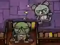 Leikur Teddy bear zombies machine gun á netinu