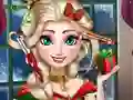 Leikur Ice Queen Christmas Real Haircuts á netinu