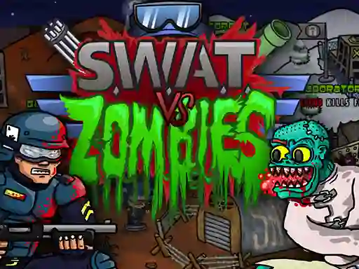 Leikur Swat vs Zombies á netinu