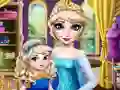 Leikur Ice Queen Mommy Real Makeover á netinu