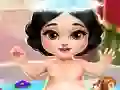 Leikur Snow White Baby Bath á netinu