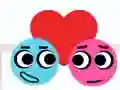 Leikur Pin Love Balls á netinu