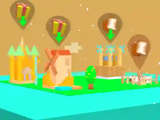 Leikur Polygon Village á netinu