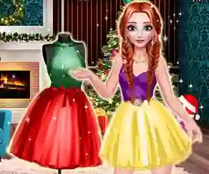 Leikur Annie Winter Dress á netinu