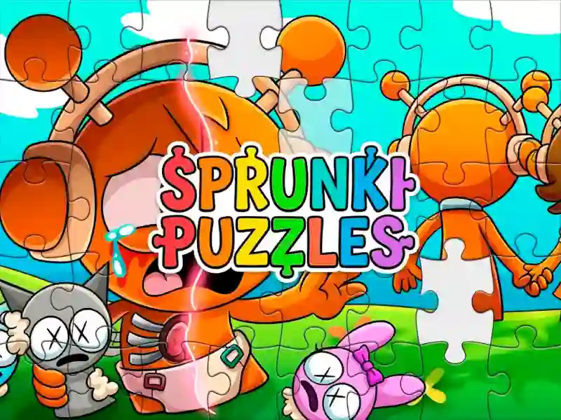 Leikur Sprunki Puzzles á netinu