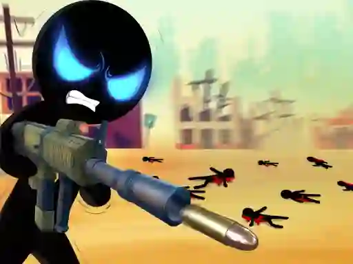 Leikur Stickman Armed Assassin: Going Down á netinu