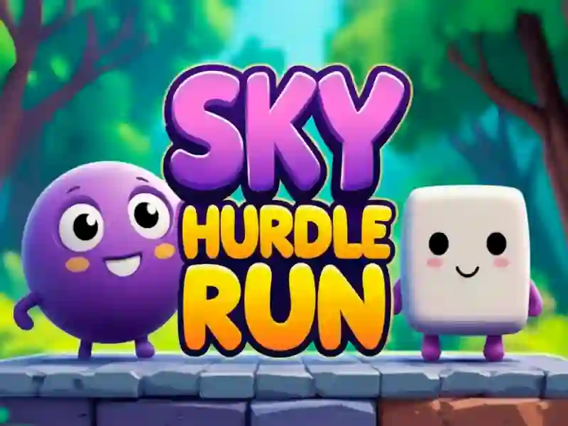 Leikur Sky Hurdle Run á netinu