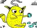 Leikur Funny Monsters Puzzle á netinu