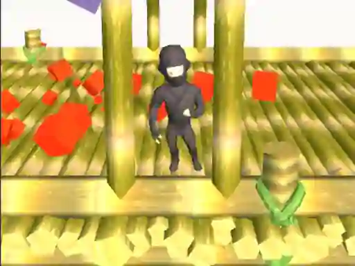 Leikur Ninja Runs 3d á netinu