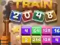 Leikur Train 2048 á netinu