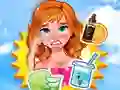 Leikur Fun Island: From Sunburn To Smooth Skin á netinu