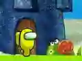 Leikur Spongebob Among Us á netinu
