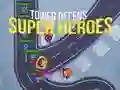 Leikur Tower defense : Super heroes á netinu