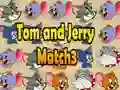 Leikur Tom and Jerry Match3 á netinu