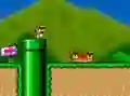 Leikur Super Mario World Flash á netinu
