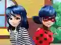 Leikur LadyBug First Date á netinu