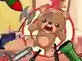 Leikur Kick The Teddy Bear á netinu
