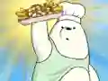 Leikur We Bare Bears French Fry Frenzy á netinu