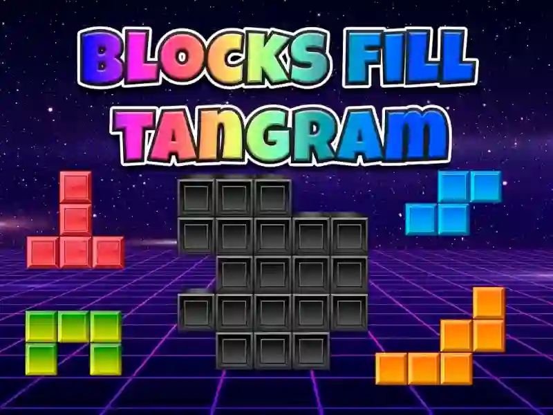 Leikur Blocks Fill Tangram á netinu