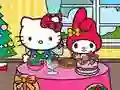 Leikur Hello Kitty and Friends Xmas Dinner á netinu
