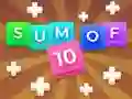 Leikur Sum Of 10: Merge Number Tiles á netinu