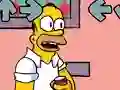 Leikur Friday Night Funkin Vs Homero á netinu