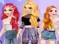 Leikur Princesses E-Girl Fashion Aesthetic á netinu