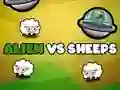 Leikur Alien Vs Sheep á netinu