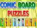 Leikur Comic Board Puzzles á netinu