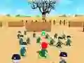 Leikur Battle Squid Game á netinu