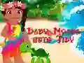 Leikur Baby Moana gets Tidy á netinu