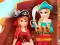 Leikur Pirate Girls Garderobe Treasure á netinu