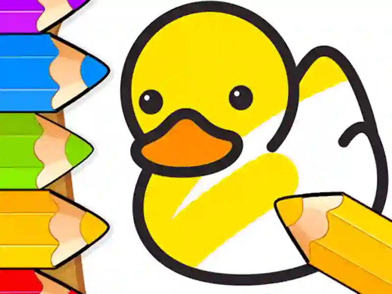 Leikur Coloring Games For Kids á netinu